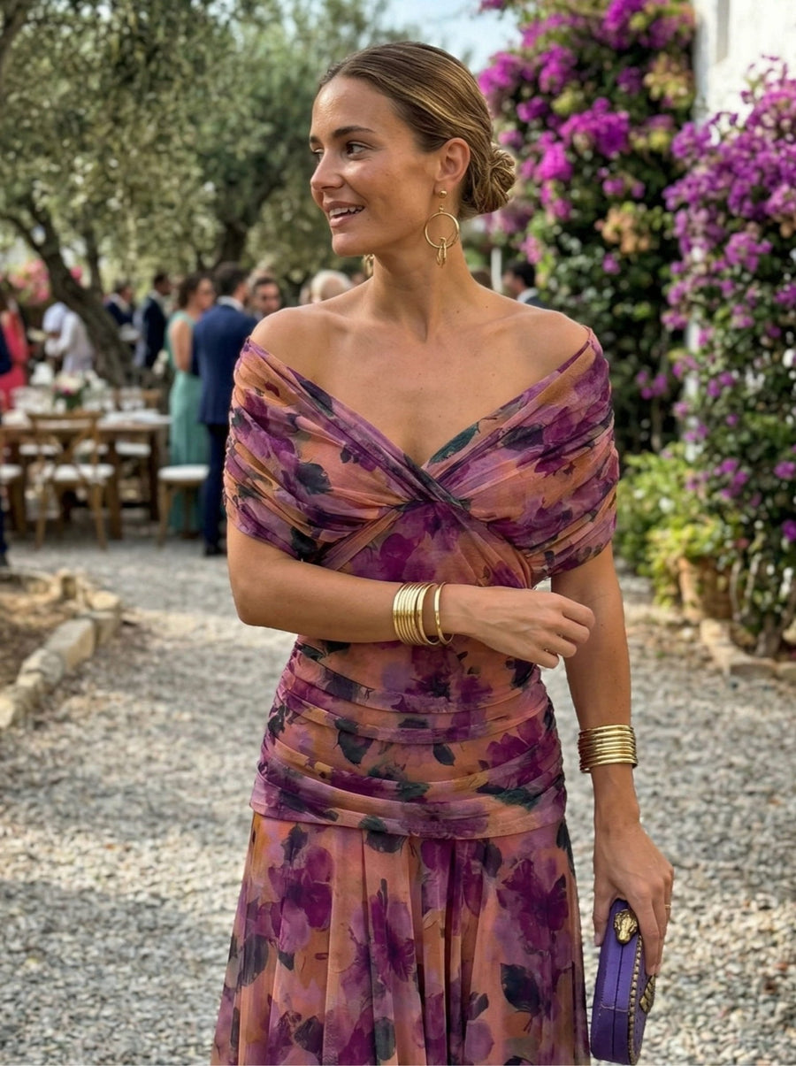 V-Neck Maxi Dress