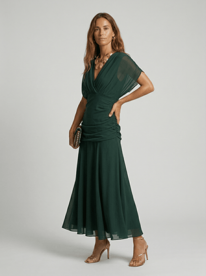 V-Neck Maxi Dress