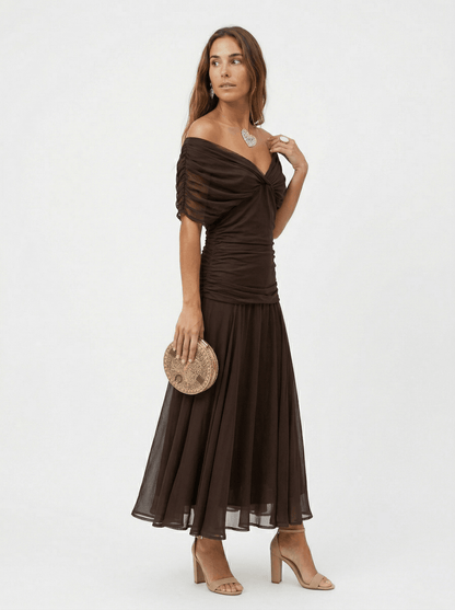 V-Neck Maxi Dress