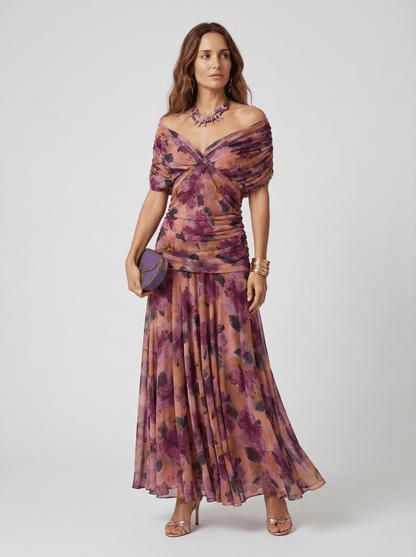 V-Neck Maxi Dress