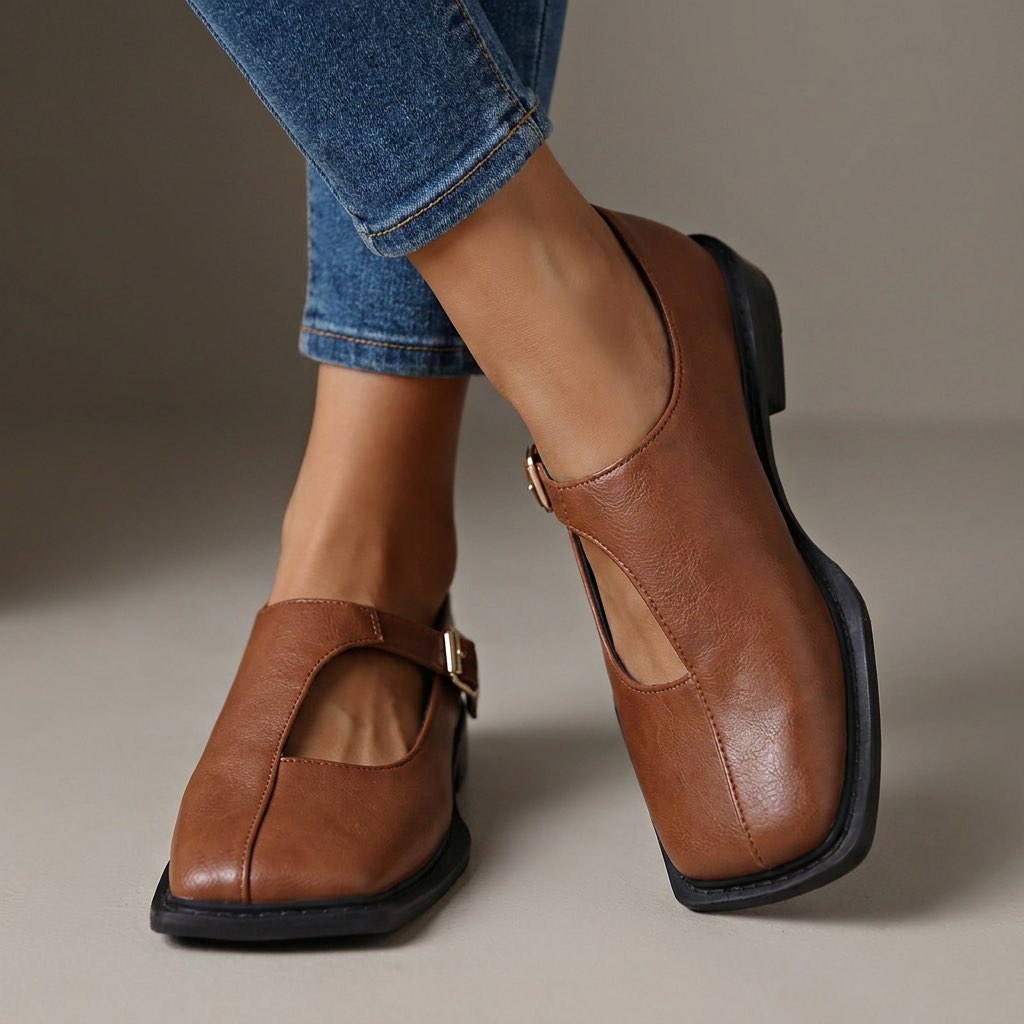 Rosalie | Comfort Leather Flats