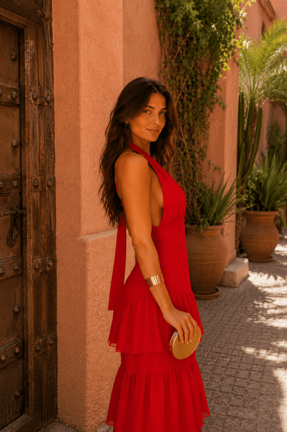 Manila | Red Dress