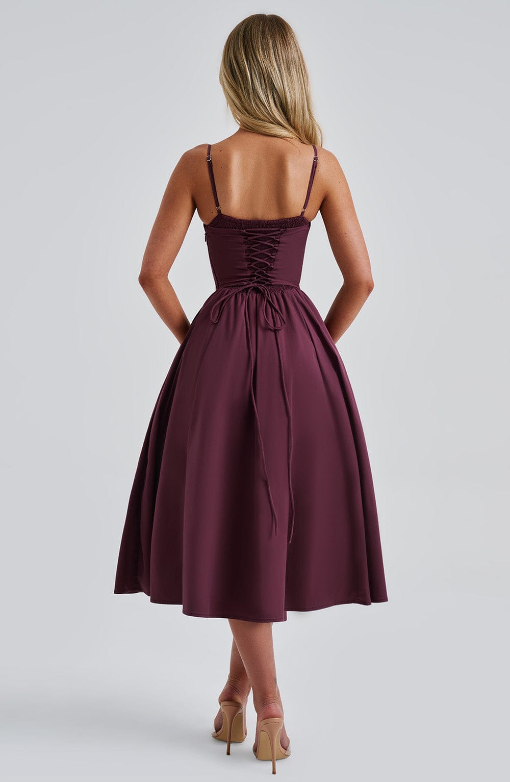 Maileen | Elegant Corset-Style Midi Dress