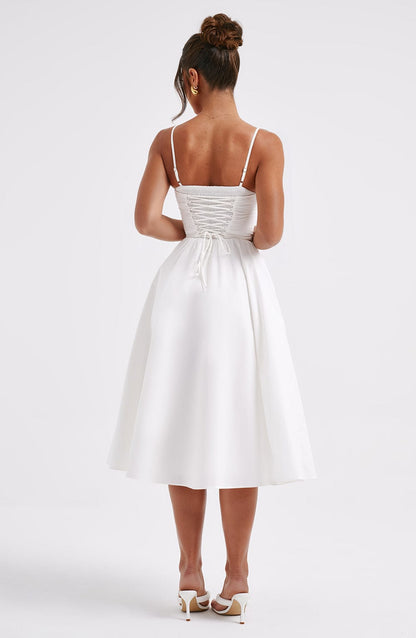 Maileen | Elegant Corset-Style Midi Dress