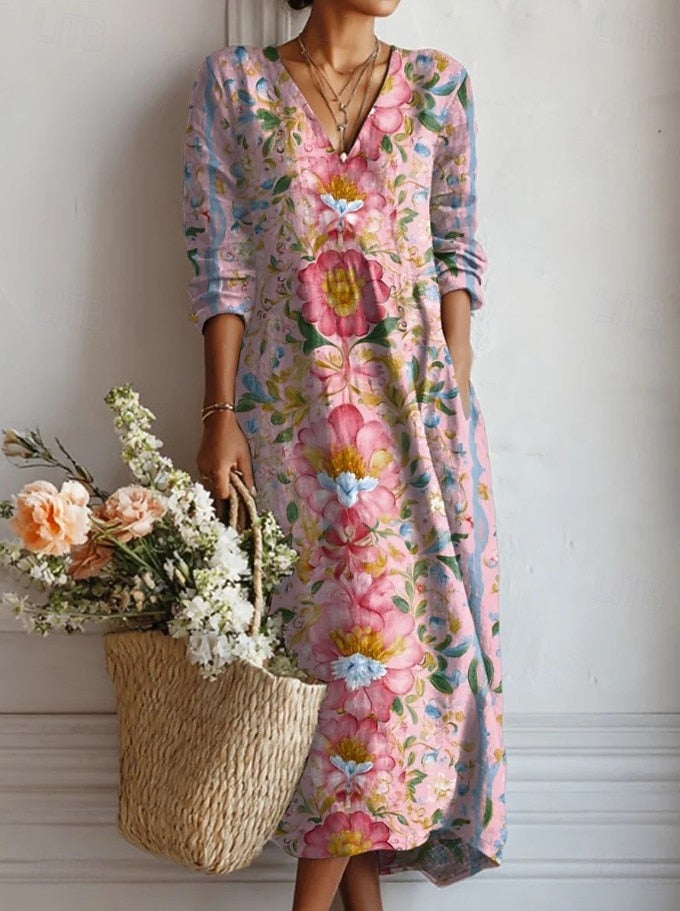 Kelly | Multicolor Everyday Comfort Dress