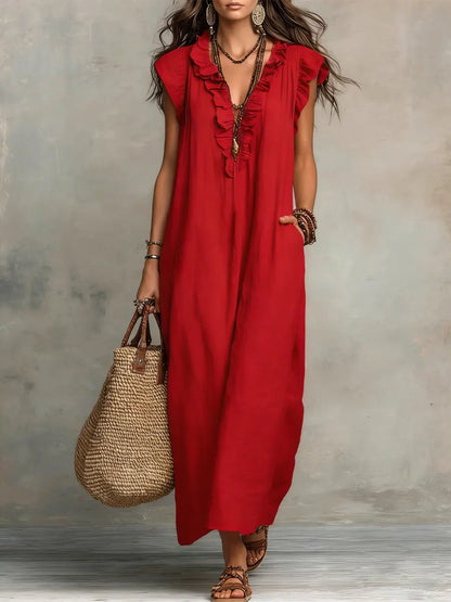 Ebba | Bohemian Maxi Dress