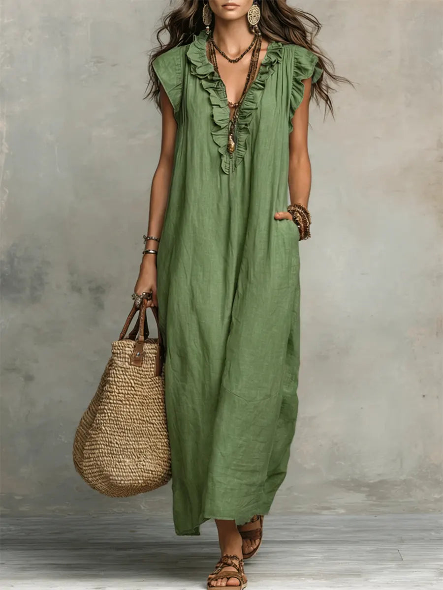 Ebba | Bohemian Maxi Dress