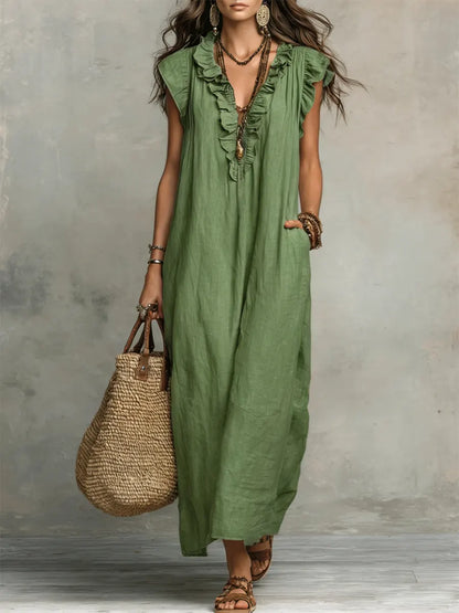 Ebba | Bohemian Maxi Dress