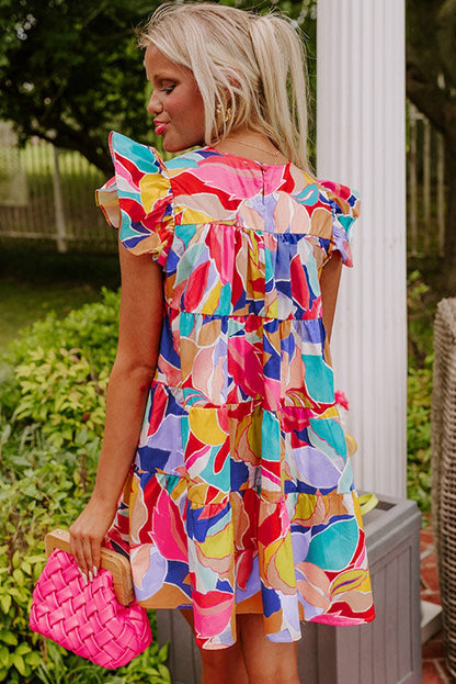 Romy | Boho Flutter-Sleeve Summer Dress