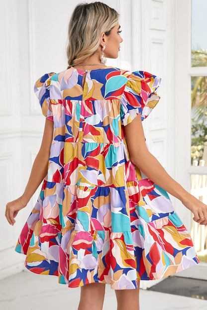 Romy | Boho Flutter-Sleeve Summer Dress