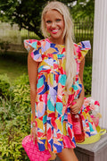 Romy | Boho Flutter-Sleeve Summer Dress