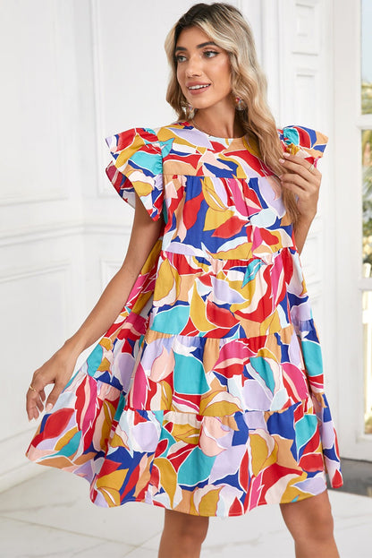 Romy | Boho Flutter-Sleeve Summer Dress