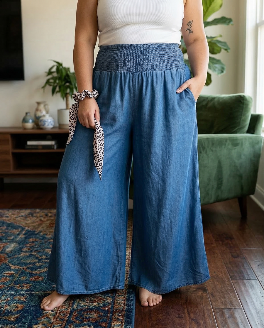 Brittany | Comfy Wide-Leg Trousers