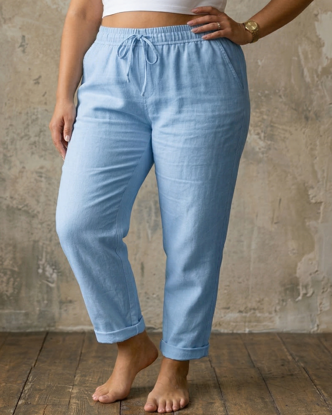 Bailey | Drawstring Relaxed Trousers