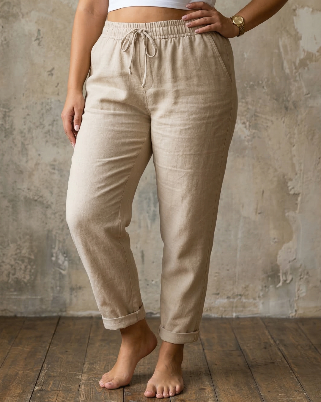 Bailey | Drawstring Relaxed Trousers