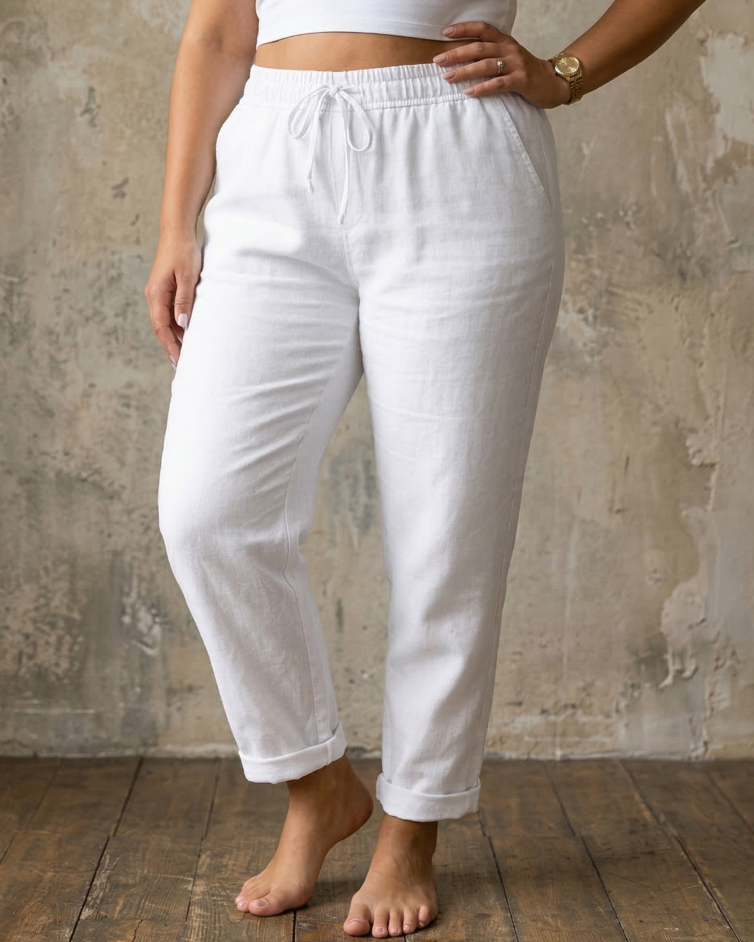 Bailey | Drawstring Relaxed Trousers