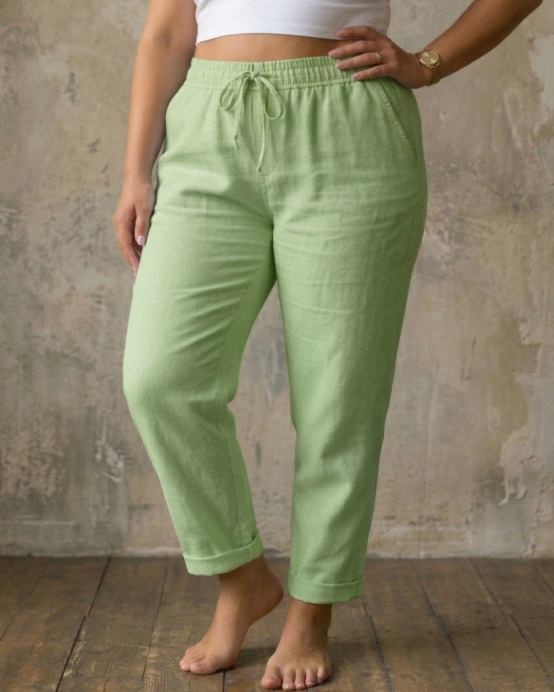 Bailey | Drawstring Relaxed Trousers