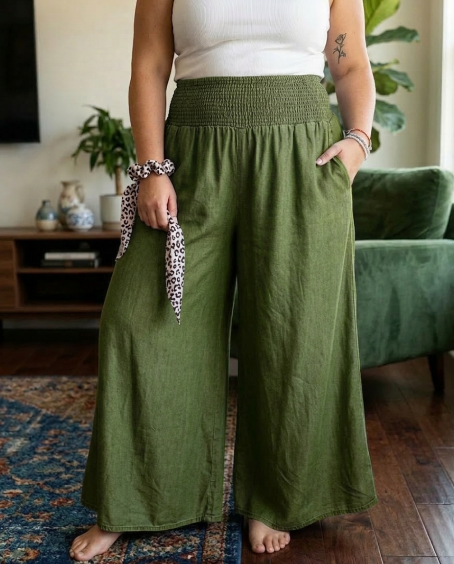 Brittany | Comfy Wide-Leg Trousers