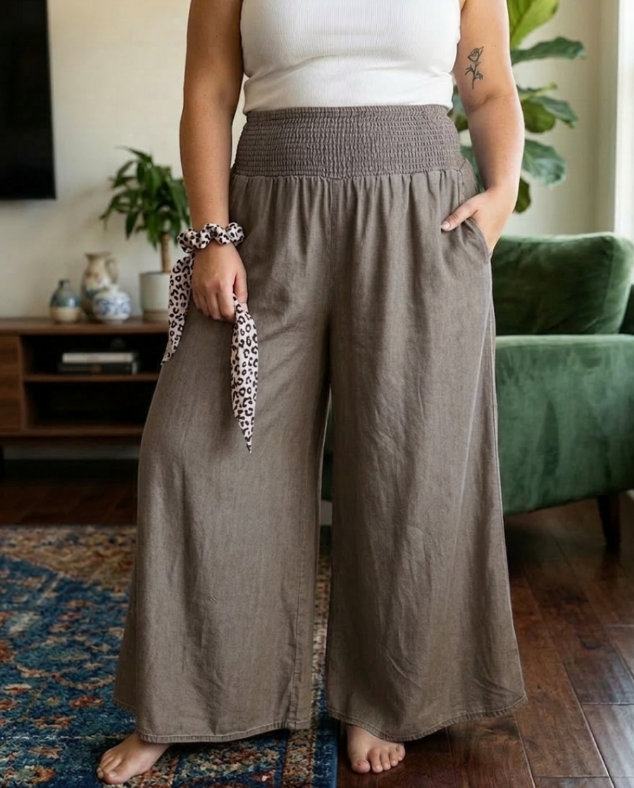 Brittany | Comfy Wide-Leg Trousers