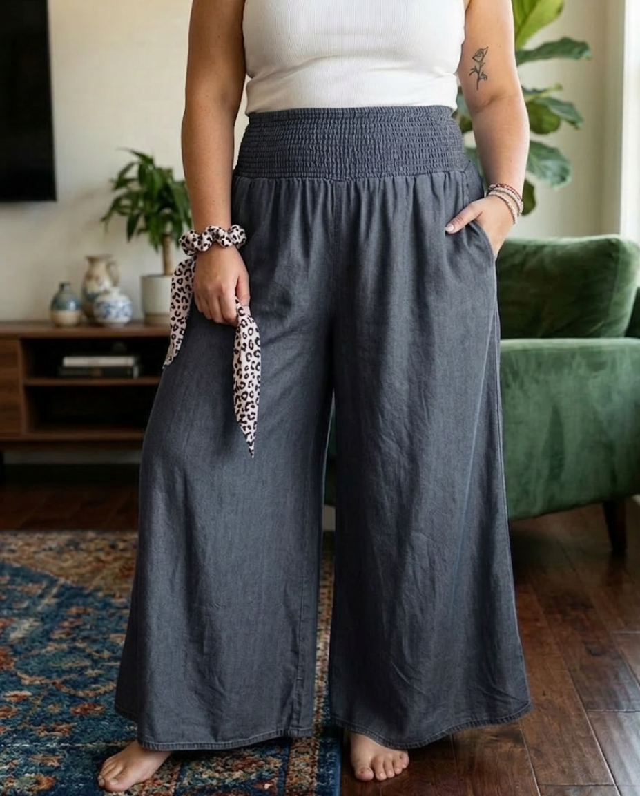 Brittany | Comfy Wide-Leg Trousers