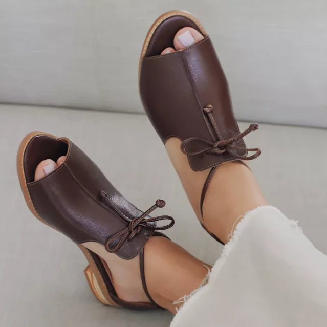 LILLIANA | STRAP STYLE LEATHER SANDALS