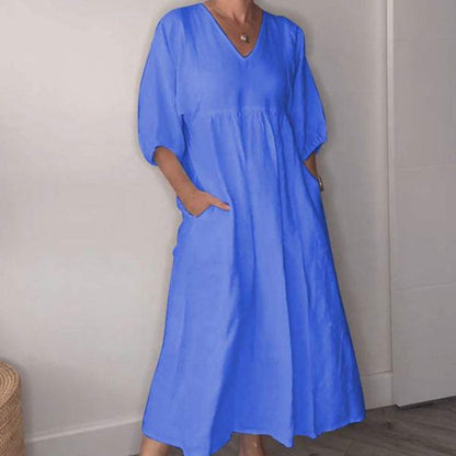 Kyra | Comfortable V-Neck Dress