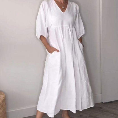 Kyra | Comfortable V-Neck Dress