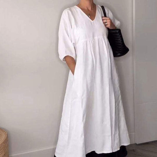 Kyra | Comfortable V-Neck Dress