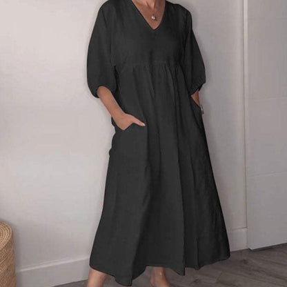 Kyra | Comfortable V-Neck Dress