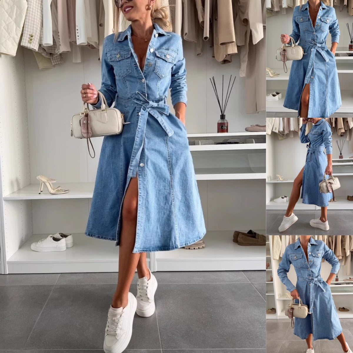 Semmy | Long-Sleeve Maxi Dress