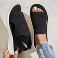 Zina | Breathable Knit Platform Sandals