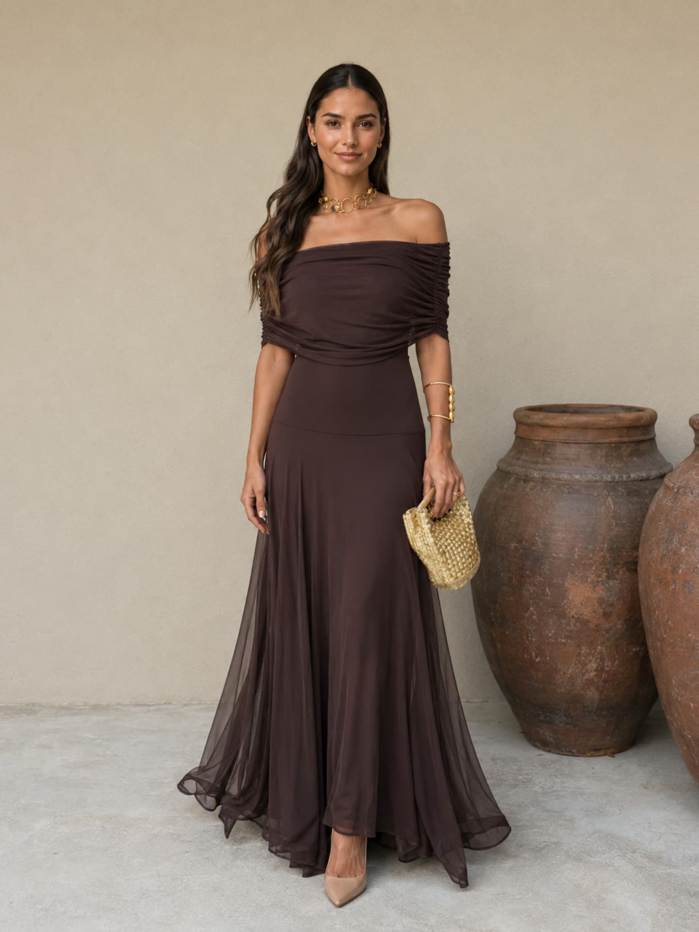 Toledo | Brown Dress