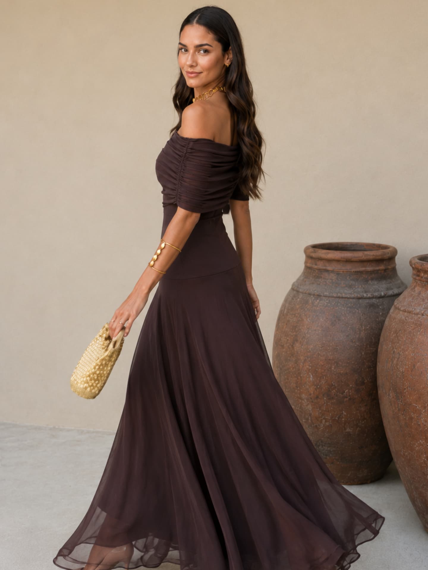 Toledo | Brown Dress
