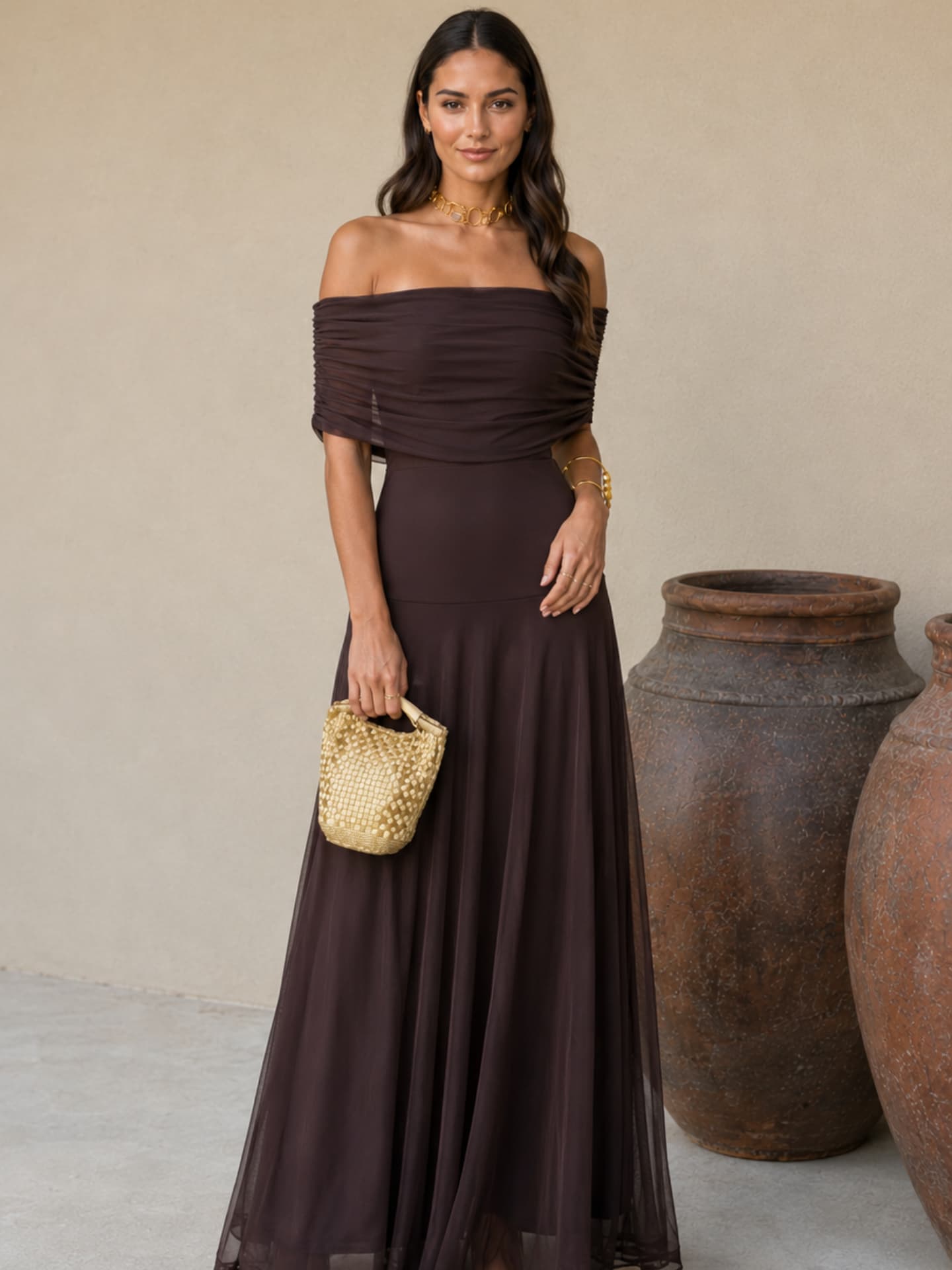 Toledo | Brown Dress
