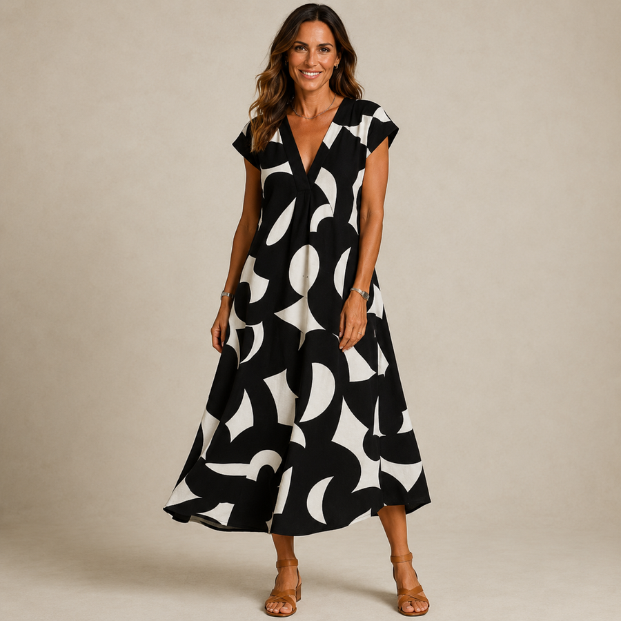 VALERIE | V-neck dress
