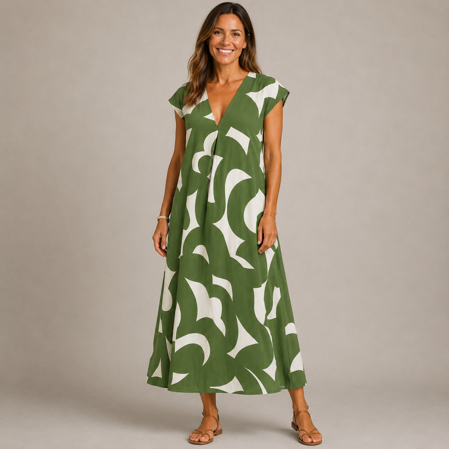 VALERIE | V-neck dress